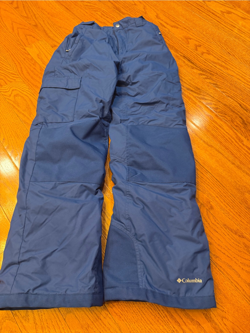 Columbia Dark Blue Insulated Snow Pants kids large 14/16